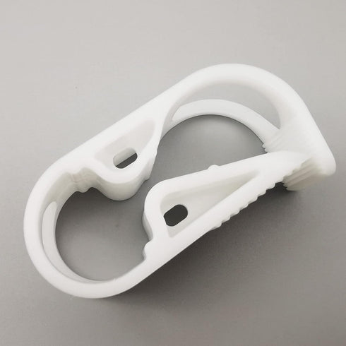 10PCS Large Plastic Tubing Clamp - Adjustable Laboratory Tube Clip for Hose Flow Control, Industrial Hose Clamp