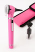 Set) Fiber Optic MINI Otoscope Pink Color (Diagnostic G.S Instruments