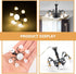 Angoily Miniature Chandelier for Dollhouse Tiny House Ceiling Light Pendant Metal Mini Ceiling Lamp for Sandbox Model
