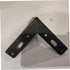 10cm Luxshiny Matte Black Metal Furniture Support Feet Sofa Leg Cabinet Leg for Tv Stand and Bathroom Cabinet