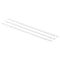 MECCANIXITY 3.3 Borosilicate Glass Stick, 9.84" Length, 5mm Dia Stir Rod Mixing Tools for Lab Kitchen (3Pcs)