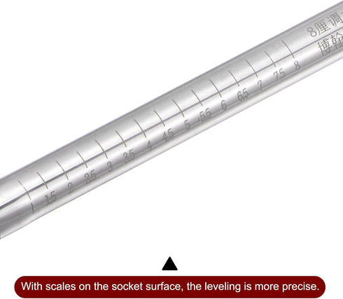 Hollow Socket, 17mm x 140mm Deep Well Power Nut Driver, 1/4" Quick-Change Hex Shank for Impact Drivers