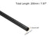 uxcell 4Pcs Carbon Fiber Tube 1.5 x 2.5 x 200mm Pultruded Tubing for RC Airplane Quadcopter Arm