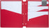Five Star 4 Pocket Folder, Plastic, High Capacity, 1 Count, Color Selected for You (33190)