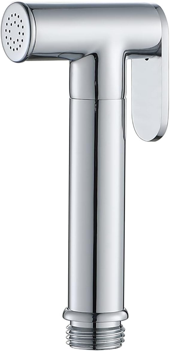 ZLOCYIVHE Handheld Bidet Sprayer for Toilet, Baby Cloth Diaper Sprayer Brass Round Toilet