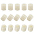 ABS Plastic Spacers 0.45"OD x 0.24"ID x 1/2" Thickness, Unthreaded Standoff Bushing for Home and Car