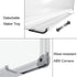 XIWODE Magnetic Dry Erase Board - Wall-Mounted Whiteboard, 24 x 36 inches, Lightweight Portable with Silver Aluminum