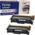OMC Compatible Toner Cartridge Replacement for Brother TN760 TN-760 TN730 TN-730 (2 Pack) for HL-L2325DW HL-L2390DW