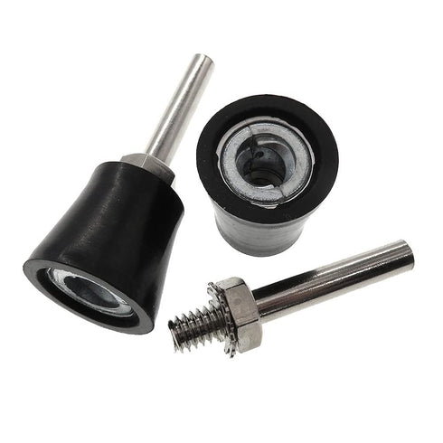 YAKAMOZ 2Pcs 1-Inch 1/4" Sanding Pad Roll Lock Disc Holder Quick Change Roll Lock Sanding Discs Polishing Pads Holding