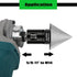1pcs Angle Grinder Adapter, Diamond Core Bits Drill Grinder Cutter 5/8-11 Female to M14 Male