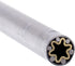 Mosaic Pin - (0.250 (1/4) Inch Diameter) - (867SSB) - (Stainless Outer Material)(Brass & Stainless Inner Material) - Decorative Knife Handle Pins and Rods for Fixed Blade Knives