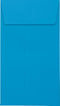 LUXPaper #5 1/2 Coin Envelopes - Peel & Press, 3 1/8" x 5 1/2", Pool Blue, 50 Qty