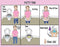 HOM LLC Girls Potty Chart HOM ABA/OT Approved Step-by-Step Laminated Potty Chart for Kids.