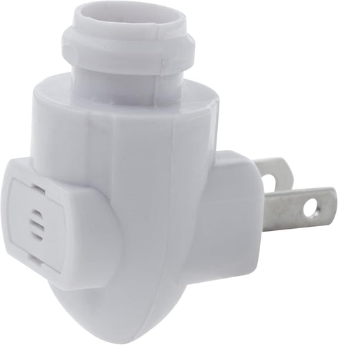 4 Bulbs 4 Pack 4 Creative Hobbies Auto On Sensor Plug in Night Light Module Includes and Metal Clips, Great for Making