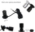 Xking Dimmable LED Mini Spotlight, 1.5W 12VDC Black Shell Fixture with Online PWM Dimmer (Pack-2, Cold White)
