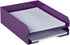 JAM PAPER Purple Stackable Paper Trays - Desktop Document, Letter, & File Organizer Tray - Sold Individually