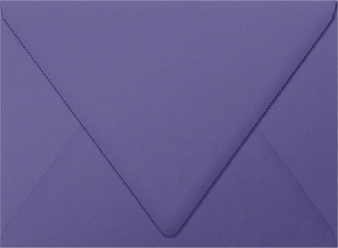 LUXPaper A7 Contour Flap Invitation Envelopes | 5 1/4" x 7 1/4" | Wisteria Purple | 80lb. Text | 50 Qty