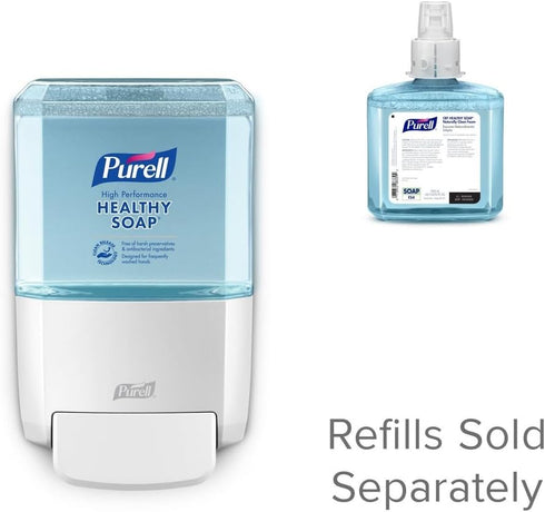 ES4 11.4"" 4.9"" 8.2"", (503001) PURELL Soap/Sanitizer Dispenser, x x White