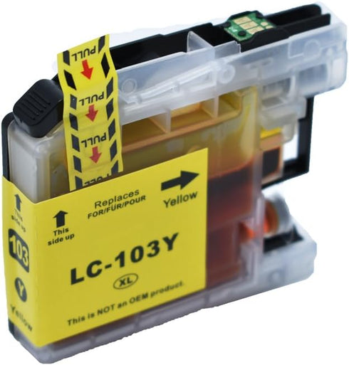 Luckytime Compatible Ink Cartridge Replacement for Brother LC103, 10-PACK for MFC J4310DW J4410DW J4510DW