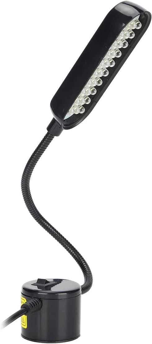Adjustable Gooseneck LED Table Lamp - Flexible Magnetic Work Light for Tools