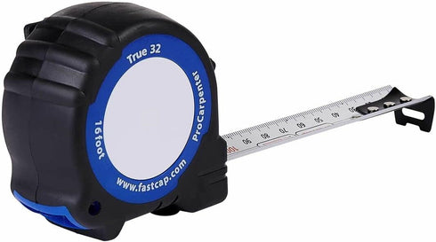 FastCap ProCarpenter True32 Metric Reverse Measuring Tape - Ideal for Professionals and Home Improvement with Dual