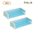 ULAB Scientific Detachable Test Tube Rack for Tubes of Dia.=17mm, 50 Holes, PS Material, Pack of 2, UTR1006