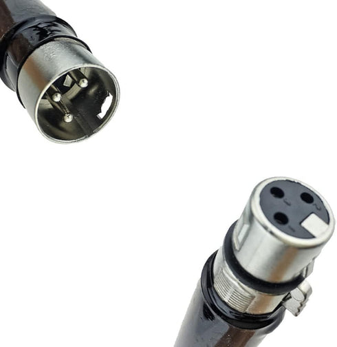 Reciprocating Machine Extension Rod Tube Pole, Flexible Stick Accessories Extender with 3 XLR Connector