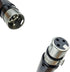 Reciprocating Machine Extension Rod Tube Pole, Flexible Stick Accessories Extender with 3 XLR Connector