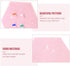 STOBOK Felt Board Home Decor Tile Stickers, Hexagon Memo Board DIY Decor for Home and Photo Wall