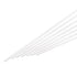 MECCANIXITY ABS Plastic Rod Round Solid Bar, 4 mm x 250 mm for DIY Model Making, Pack of 15 Pcs
