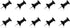 Navaris Cork Bulletin Board Set, 3X Pieces in Cute Decorative Speech and Thought Bubble Shapes with Push Pins