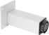 4Pcs 120mm Adjustable Square Cabinet Legs, Aluminum Alloy with Rotating Knob for Height Adjustment, for Cabinet Shelf
