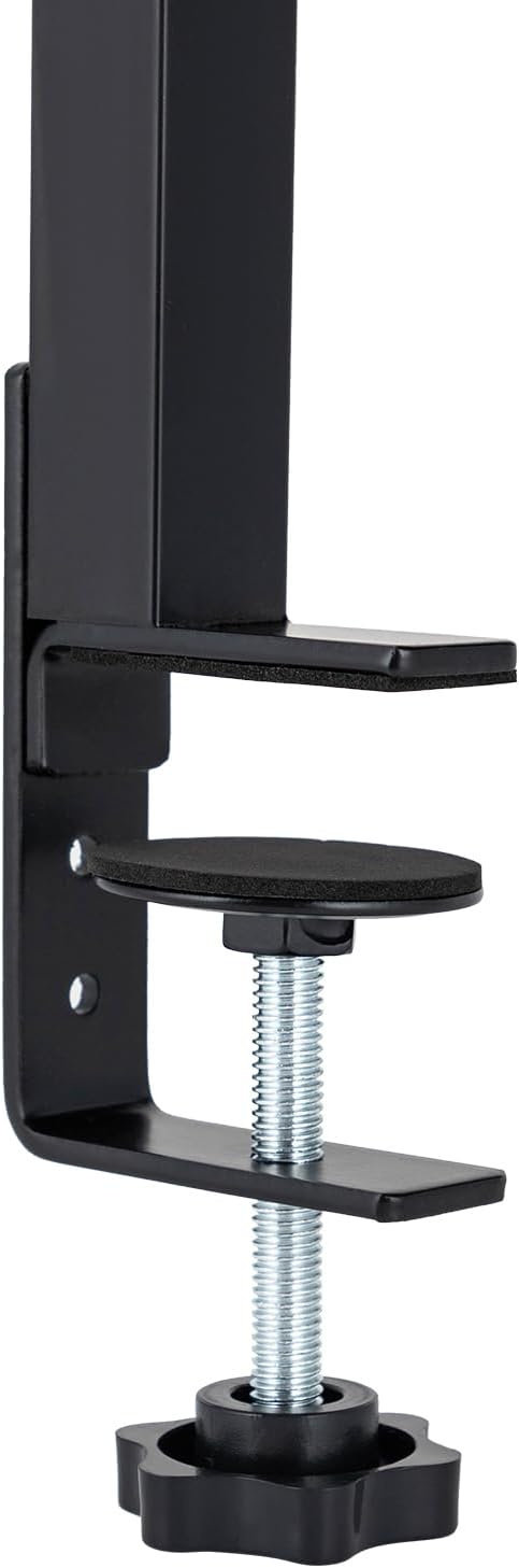 Kathring 2 22 lbs Clamp on Desk Shelf, Tier Desk Extender Side Table with Adjustable Metal Storage Tray Capacity