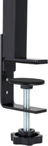 Kathring 2 22 lbs Clamp on Desk Shelf, Tier Desk Extender Side Table with Adjustable Metal Storage Tray Capacity