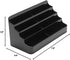 Deflecto 4-Tier Business Card Holder, Black, 3.9" x 7.9" x 3.6"