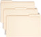 Smead Manila File Folders, Legal Size, 1-1/2" Expansion, Reinforced 1/3-Cut Tab, 50 Per Box (15405)