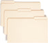 Smead Manila File Folders, Legal Size, 1-1/2" Expansion, Reinforced 1/3-Cut Tab, 50 Per Box (15405)