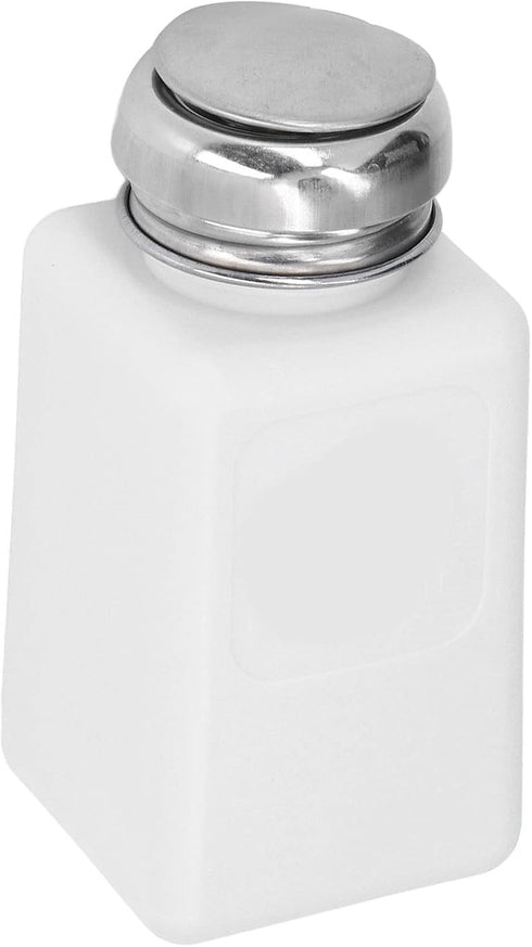 Solvent Dispenser, 200ML Press Type ESD Safe Anti-Static Square Bottle for Alcohol and Methanol
