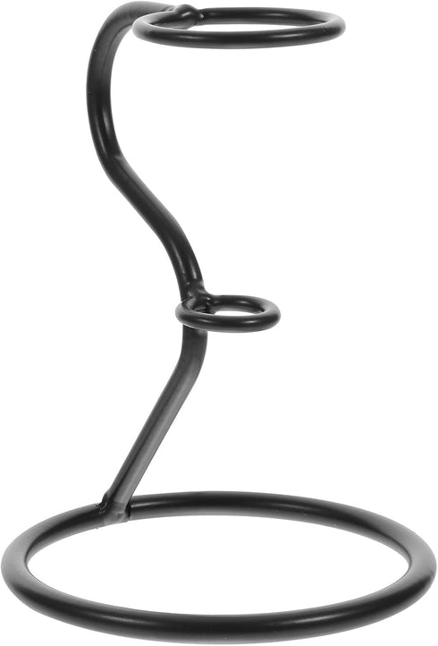 SEWACC Single Cone Ice Cream Holder Stand Iron Metal Cone Display Rack