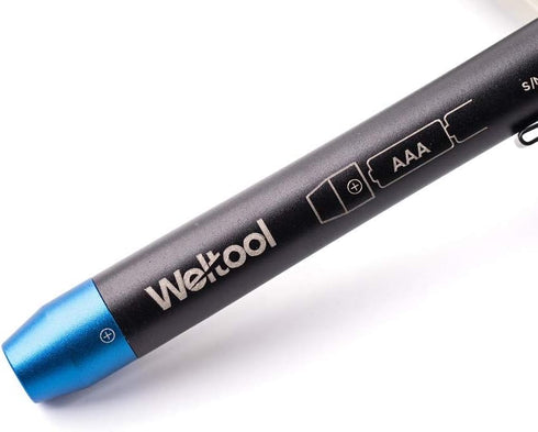 Weltool M6-BL EMS Medical Penlight, Soft Light with Pupil Gauge for Pocket Inspection Torch