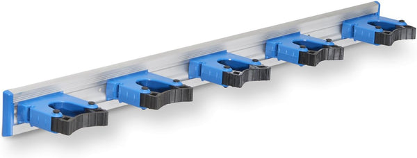 Hang-Up 5-Bracket Storage Organizer by Unger Professional - Wall Mount for Tools, Cleaning Supplies