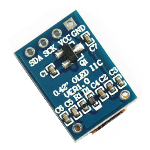 Senzooe 0.42 inch 72 40 4-pin OLED display x LCD screen interface module