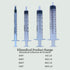 Veterinary Disposable Syringe, 6cc Luer Slip, Without Needle, Individually Packaged, 100 per Box