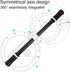 Jowxsx Black Finger Pen Spinning Mod Gaming Spinning Spinning Pen with Weighted Ball Finger Rotating Pen Office