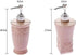 CSNBDMBBSH red1) Ceramic Soap Dispenser,Foaming Hand Soap Dispenser Refillable Hand Sanitizer Bottle, Bathroom, Kitchen