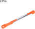 2pcs Chainsaw File, 11/64" (4.5mm) Round Rasp Chrome Steel with Sharpening Guide Handle