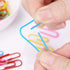 Vinaco Colorful Paper Clips, 400PCS Medium and Jumbo (1.3 inch & 2 inch), Durable Rustproof Large Paperclips