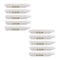 uxcell 45% Alumina Crucible Boat, 1.8ml Sample Holder, 72x11x9mm, 10pcs