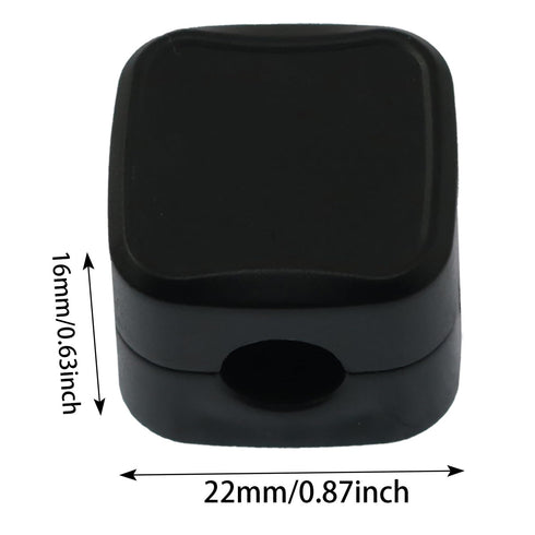 DZS Elec 6PCS Cable Holder Bedside Cabinet Residue Free Bonding Cable Manager Snap on Plug Hanging Desktop Wall Mount