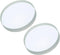 YOKIVE 2 Pcs Double Concave Lens, Clear Glass Optical Lenses, 100mm Focal Length for Telescope and Photography